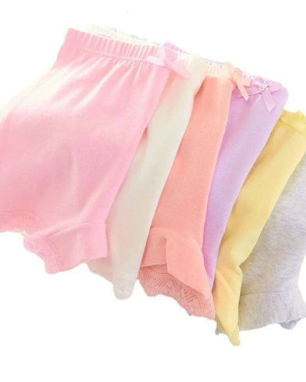 Adorable Cartoon Cotton Briefs for Girls - 2-Piece Underwear Set (Ages 2-11)