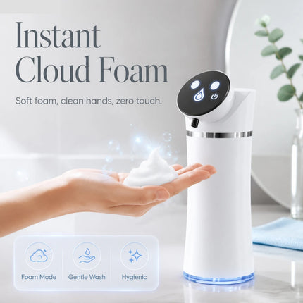 Shop1105762561 LED HD Automatic Foam Soap Dispenser - USB Rechargeable
