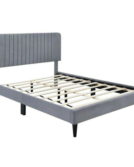 Elegant Green Gray Full Size Upholstered Bedroom Set with Stylish Storage Solutions