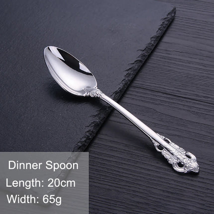 Gold Vintage Stainless Steel Cutlery, Individual Pieces | Très Elite