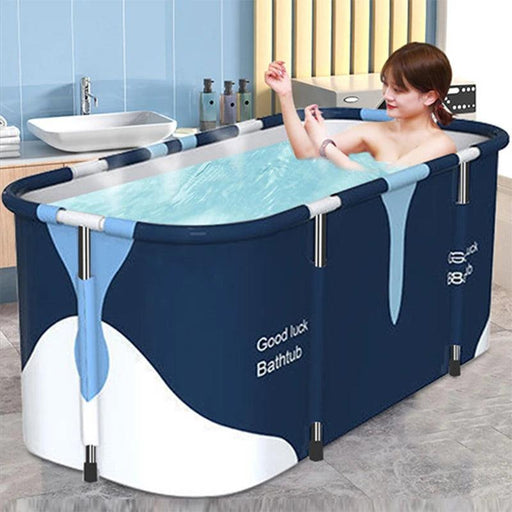 Portable and Spacious 140CM Adult Bathing Experience with Insulation Cover