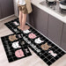 Cartoon Kitchen Rug - Luxurious and Practical Mat with Enhanced Absorption and Grip