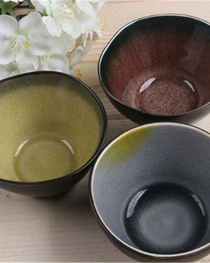 Chic Ceramic Soy Sauce Dipping Dish Set with Multi-Purpose Serving Tray