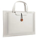 Chic Faux Leather Laptop Tote with Smart Features for MacBook Air and Electronics on the Move