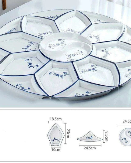 Sophisticated Elegance: Stunning Ceramic Tableware Set for Upscale Dining