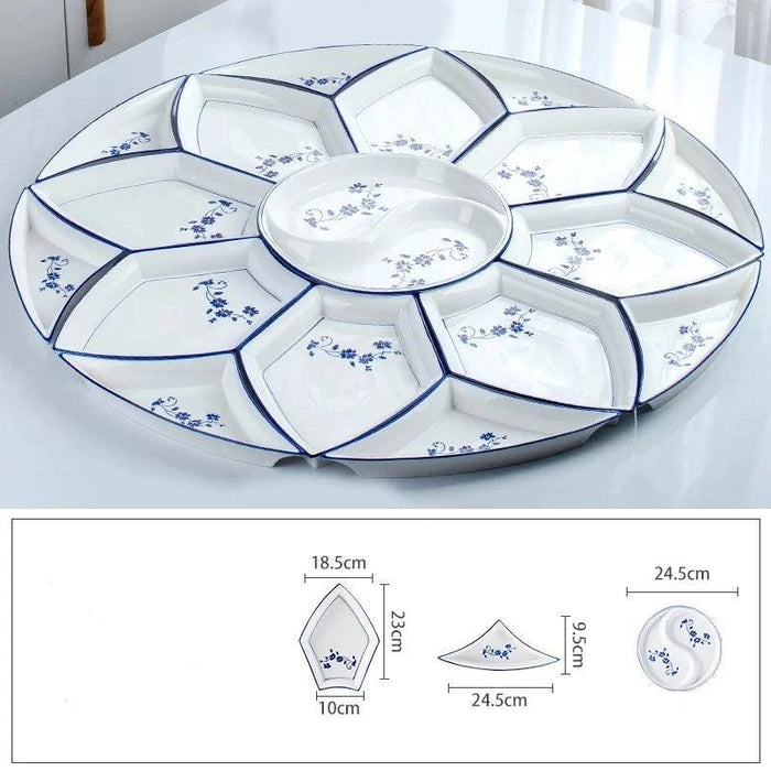 Sophisticated Elegance: Stunning Ceramic Tableware Set for Upscale Dining
