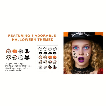 Beauty Must Visit Halloween Acne Patches - 20pcs Waterproof & Gentle