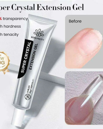 30g Ultra Clear UV Hard Gel for Exquisite Nail Extensions and Maximum Durability