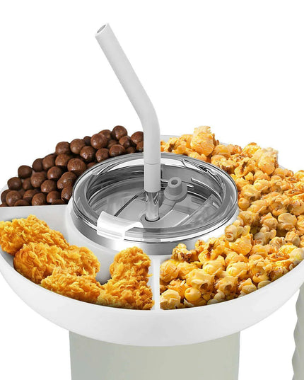Ultimate 3-Compartment Snack Bowl for 40oz Tumblers