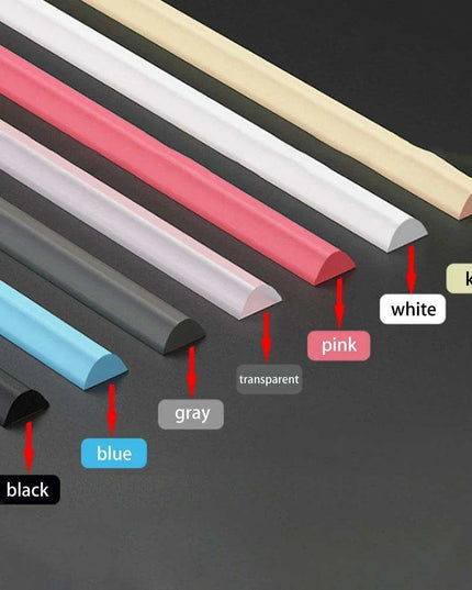 Waterproof Silicone Shower Barrier - Effortless Leak Prevention Solution