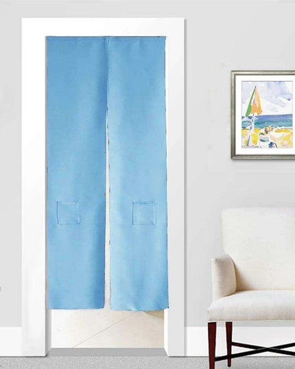 Japanese Noren Doorway Curtain: Elegant Cultural Tapestry with Dual Function Pockets