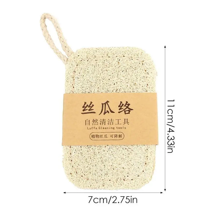 Eco-Friendly Loofah Scrubber for Effective Kitchen Cleaning