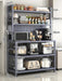 Chic Modular Patio Sideboard: Elegant Display for Kitchen Essentials