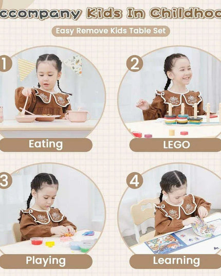 Children's Study Desk and Chair Set - Premium Learning Furniture for Kids