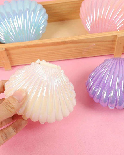 Chic 5-Piece Metallic Shell Candy Box Collection for Elegant Gift Giving and Event Decor