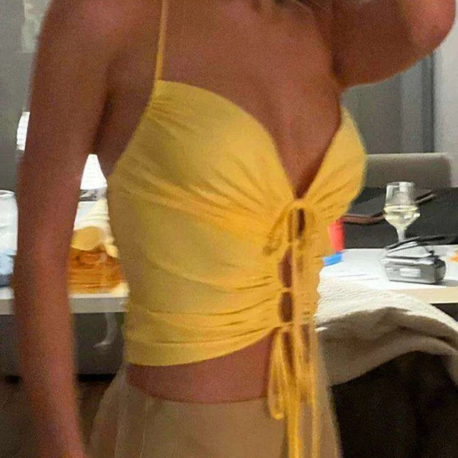 Chic Backless Corset Crop Top for Bold Fashionistas