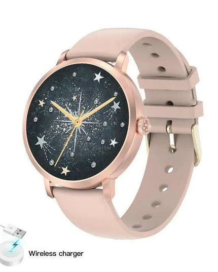 Chic Smart NFC Watch for Women with Bluetooth Calling, GPS, and Health Monitoring