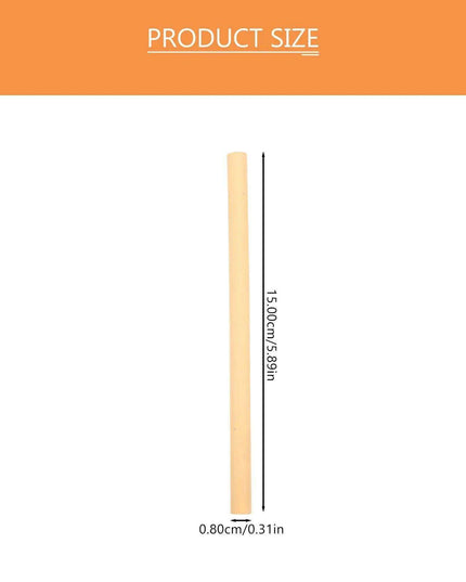 100 Count Eco-Friendly Bamboo Bee Tubes for Enhanced Pollination