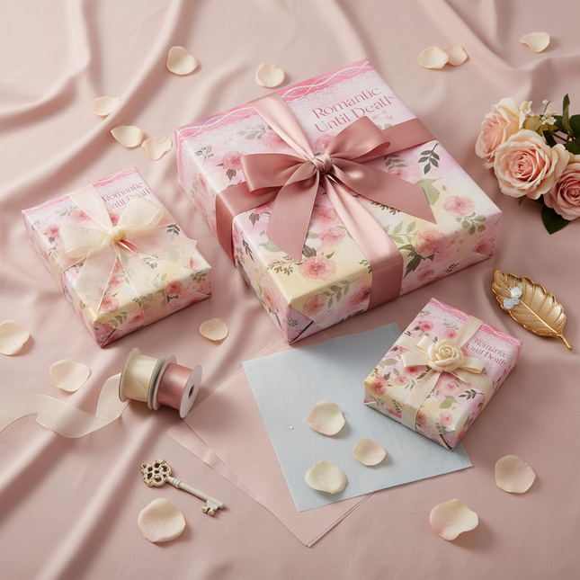 Flower-Papers High-End Bouquet Wrapping Paper, 10pcs, Aesthetic Design