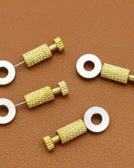 Premium Leather Stitching Needle Kit - 5 Piece Set for Expert Craftsmanship