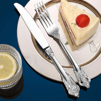 Gold Vintage Cutlery Set, 18/10 Stainless Steel | Très Elite