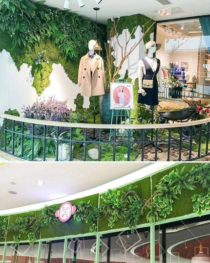 Lush Greenery Faux Carpet: Step into Nature's Luxury