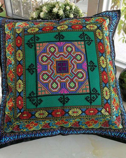Embroidered Cushion Cover
