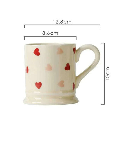Romantic Heart-Shaped Ceramic Dinnerware for Memorable Dining Moments