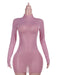 Glamorous Sequined Sheer Mesh Mini Dress with High Neck and Long Sleeves for Night Out