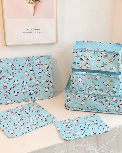 Kawaii Sanrio Character Waterproof Travel Organizer Bag