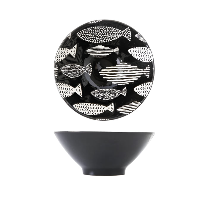 Chic Japanese Ceramic Ramen and Soup Bowl Collection - Essential for Elegant Dining Experiences