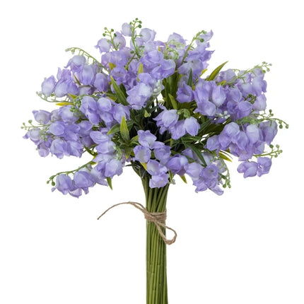 Canterbury Bell Artificial Flowers — Set of 5 or 10