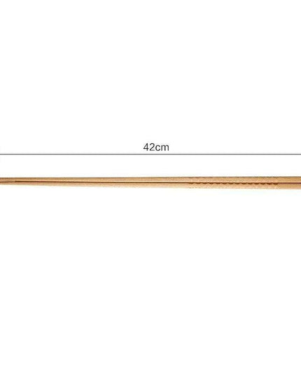 Elegant Beech Wood Extra-Long Chopsticks: Essential Utensils for Gourmet Dining