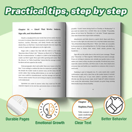 Teens Guide to Manners Etiquette and Social Skills for Young Adults