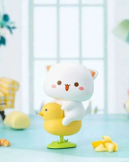Kawaii Mitao Cat Series 2 Surprise Blind Box Figures - Adorable Lucky Cat Collectibles for Home Decor and Gifting