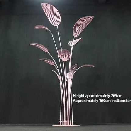 Iron Banana Leaf Wedding Path Guide — 9 & 12 Leaf Sets