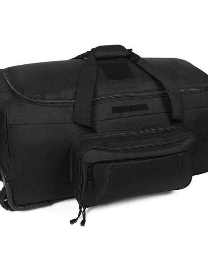 Premium Heavy-Duty Wheeled Tactical Duffel Bag for Adventurers and Travelers