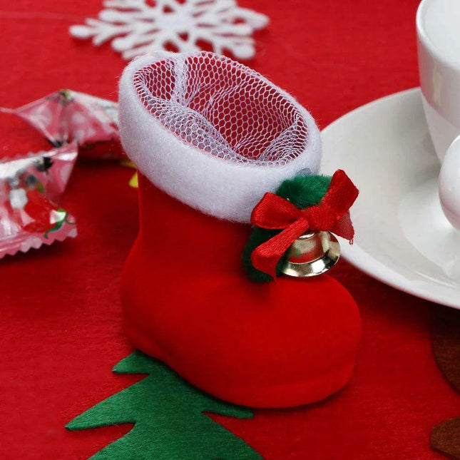 Festive Candy Boot Decorations: Add a Touch of Whimsy to Your Christmas Celebrations!
