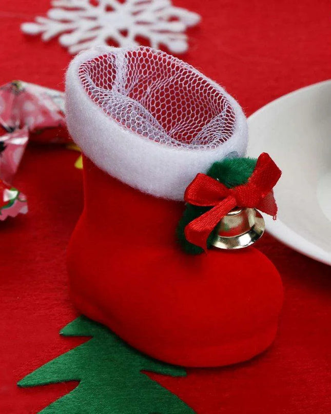 Festive Candy Boot Decorations: Add a Touch of Whimsy to Your Christmas Celebrations!