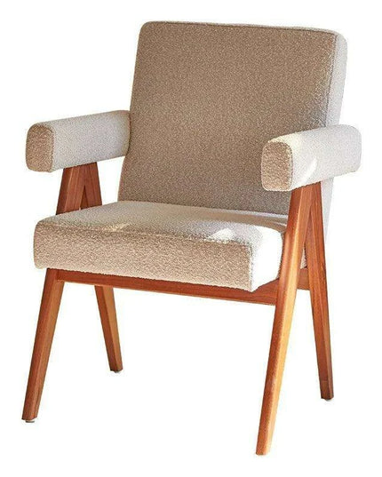 Nordic Luxury Leather Lounge Chair - Unwind in Stylish Comfort