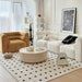 Elegant Nordic Round Coffee Table - Chic and Practical for Small Living Areas