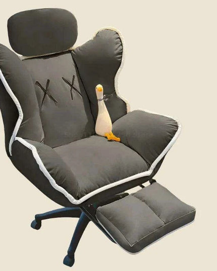 Ergonomic Adjustable Recliner Office Chair for Enhanced Work and Study Comfort