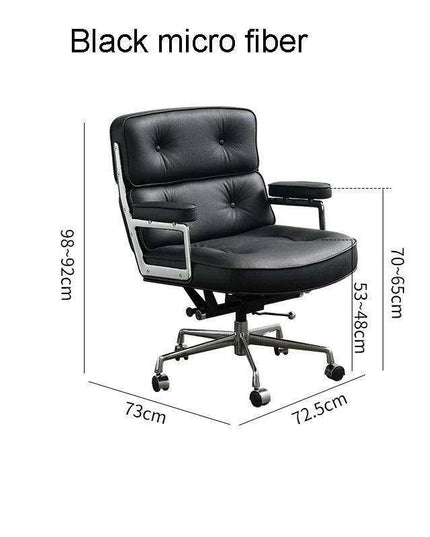 Elevate Your Office with the Luxurious Leather Executive Swivel Chair