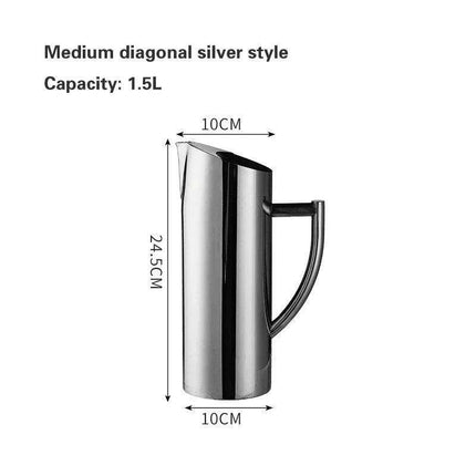 Luxurious Gold-Plated Stainless Steel Beverage Mixing Kettle