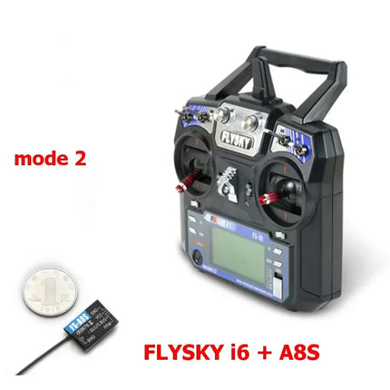 Flysky FS-i6 2.4G 6CH Radio Transmitter with Optional Receivers