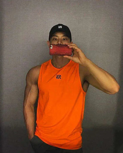 Men's Summer Tactical Mesh Sleeveless Training Vest - Breathable Gym Sports T-shirt for Running and Muscle Workouts