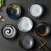 Elevated Japanese Ceramic Plate - Snack, Tea, and Dessert High-Footed Saucer