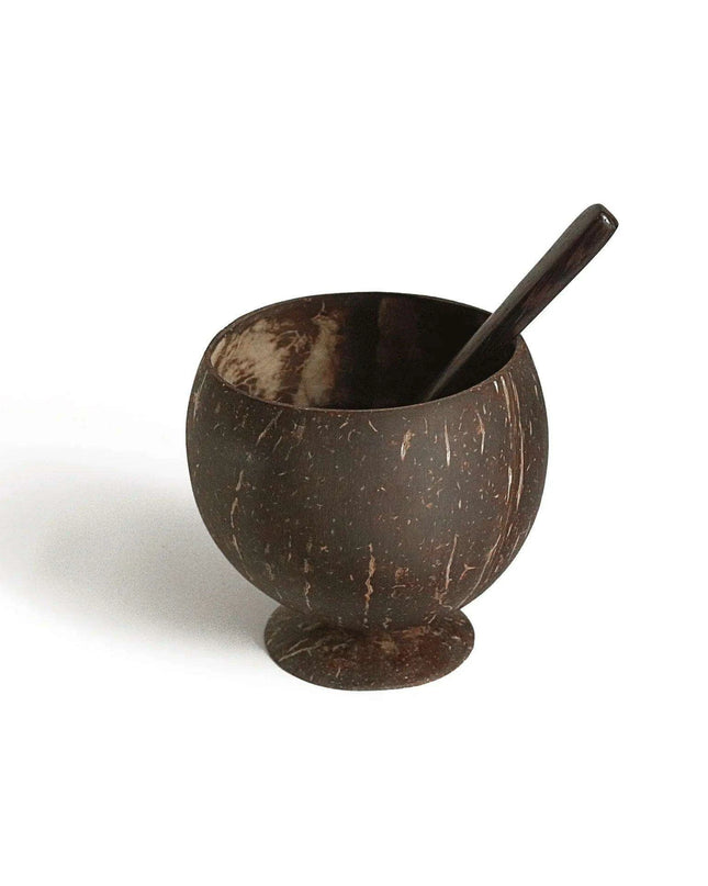 Sustainable Elegance: Handmade Coconut Shell Utensil Set for a Stylish Kitchen Experience