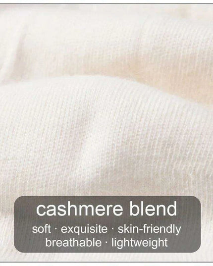 Elegant Cashmere Blend Beret - Trendy Winter Hat for Fashion-Forward Women