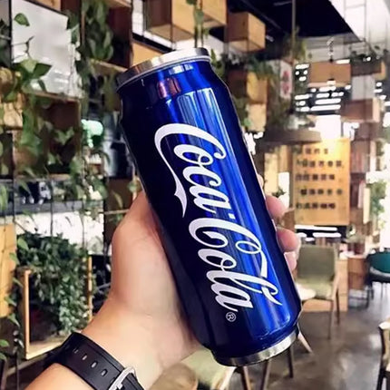 304 Stainless Steel Insulated Mug with Straw — 350ml & 500ml
